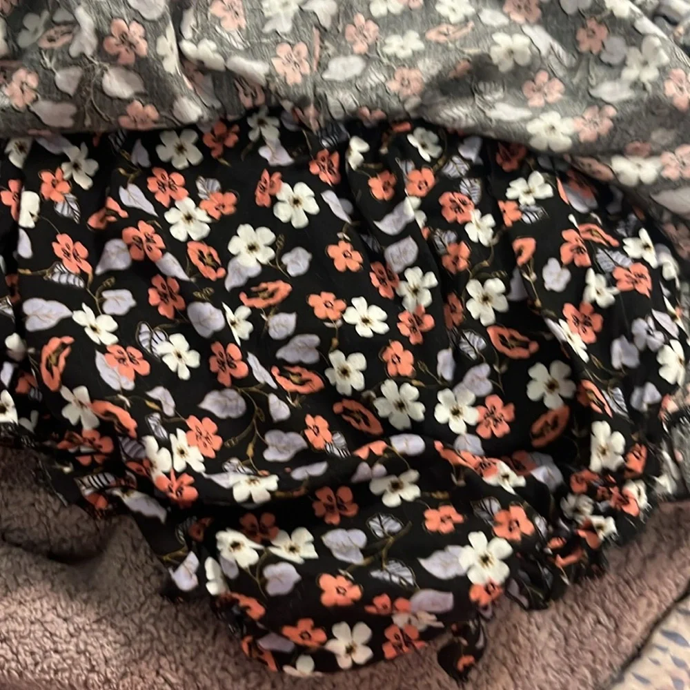 Floral cotton dress